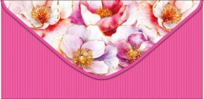 Конверт для денег Цветы 0322.296