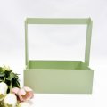 Декоративный ящик прямоугольный 245*125 h270  фисташковый