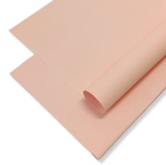 Пленка матовая Корея однотонная двухсторонняя светло-бежевый 10 листов 58*58 50мкр