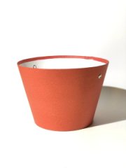 Конус под цветы 11,5*17*12 .красный