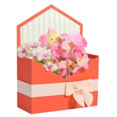 Конверт 180*240*70 с бантиком красный