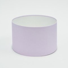 Коробка круглая без крышек 21*12 светло-сиреневый