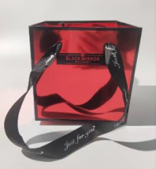 Пластиковая сумка Mirror 12*12*12 см цв Красный