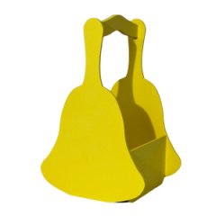 Ящик декоративный Колокольчик желтый 22,5*14,5*12,5 см