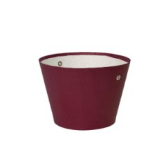 Конус под цветы 11,5*17*12 .Перламутр бордовый