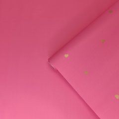 Пленка матовая двухсторонняя Романтика ярко-розовый 58см*10м±5% 65мкр