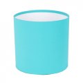 Коробка круглая без крышек 10*10 .голубой