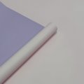 Пленка матовая двухсторонняя бледно розовый/нежная сирень 58см*10м±5% 65мкм