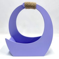 Кашпо Лайт 345*310*150 нежно-сиреневый