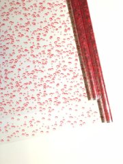 Пленка Пузыри красная 70см*10ярд ± 5%