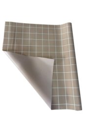 Пленка матовая двухсторонняя Клетка мокко/песочный 58см*10м±5% 65мкм
