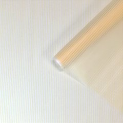 Пленка матовая  Полоски кремовый 60см 10м 50мкм