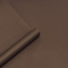 Крафт бумага двухсторонняя Шоколад 68см/60гр/10 м ± 5%