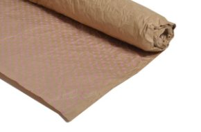 Бумага Эко-крафт Горох розовый 70см*5 ярд ± 5%