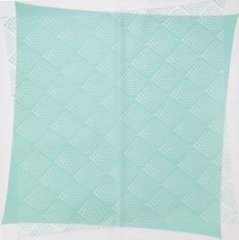 Упак. материал флористическая пленка Цветочная вуаль 58*58 см. 20 листов мятный