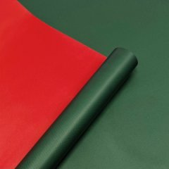Пленка матовая двухсторонняя красный/зеленый 58см*10м±5% 65мкр