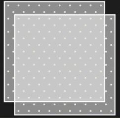 Упаковочный материал Жемчужные капельки, 50 мкр, 57 см х 57 см,20 листов/упак. белый