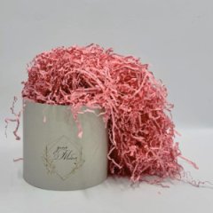 Наполнитель Бумажный однотонный 100гр розовый