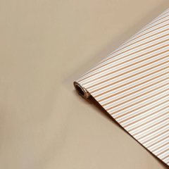 Пленка матовая двухсторонняя Мираж мокко/горчичный 58см*10м±5% 65мкм