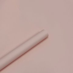Крафт бумага двухсторонняя Бледно-розовая 68см/60гр/10 м ± 5%