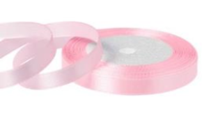 Лента атласная 1,2/25 розовый