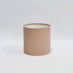 Коробка круглая без крышек 15*15 пунш