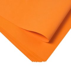 Фоамиран 60х70 см, (10 листов в уп.), 1,1мм цв. апельсиновый