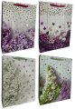 Подарочные пакеты Сирень в ассортименте 31x42x12 см 4 вида 12 шт./упак.