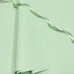 Пленка матовая однотонная двухсторонняя салатовый 10 листов 58*58 50мкр