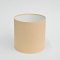 Коробка круглая без крышек 20*20 ванильный\кремовый