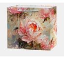 Пакет подарочный Цветочная акварель 1 32*26*12см