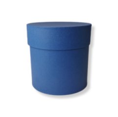 Коробка круглая 23*23 .сливовый