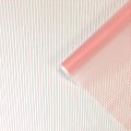 Пленка матовая  Полоски пастельно розовый 60см 10м 50мкм