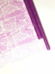 Пленка Послание фуксия 70см*10ярд ± 5%