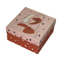 Коробка подарочная Леди звезда! 19*19*10