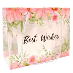 Сумка пластиковая Best Wishes 27х21х11 см