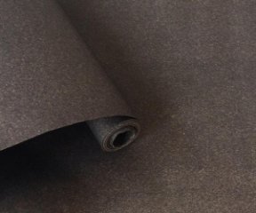 Бумага упаковочная крафт, двусторонняя Черная,0,68х10м