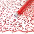 Пленка Веточки Красный 70см*200гр ± 5%