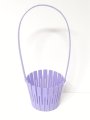 Декоративная корзинка из фанеры 125*h345 васильковый