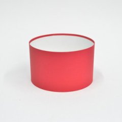 Коробка круглая без крышек 21*12 красный
