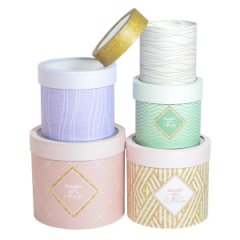 Коробки круглые. Набор из 5. Только для тебя