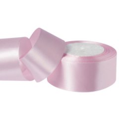 Лента атласная 3,8/25 бело-лиловый