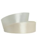 Лента атласная 2,5/25 айвори