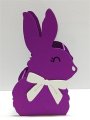 Кашпо Зайка сиреневый Акция