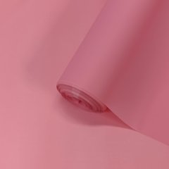 Пленка матовая Экостиль пастельно-розовый 58см 50мкр 10м±5%