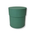 Коробка круглая 10*10 .изумрудный