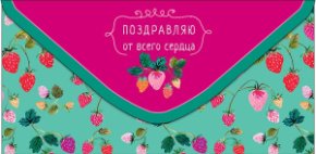 Конверт для денег Поздравляю 0323.127