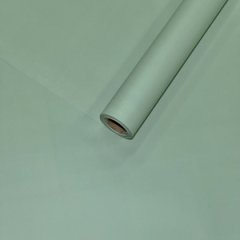 Пленка матовая Корея однотонная двухсторонняя оливковый 58см*10м±5% 50мкм