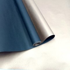 Крафт бумага двухцветная Золото/Черный 68см/60гр/10 м ± 5%