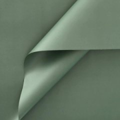 Пленка матовая однотонная двухсторонняя травяной 58см*10м±5% 65мкм